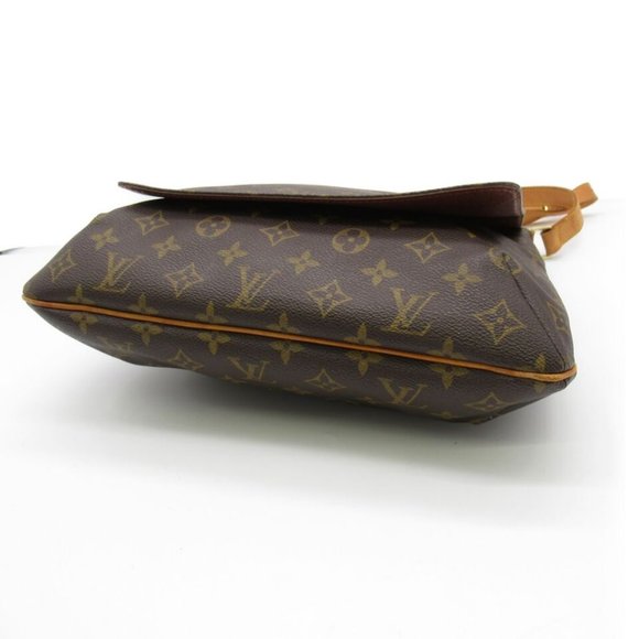 LOUIS VUITTON Musette Crossbody Shoulder Bag Monogram Canvas Used LV - Picture 3 of 14